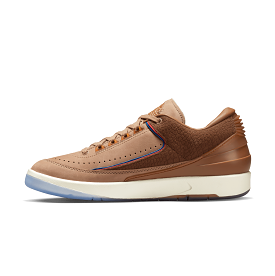 AIR JORDAN 2 RETRO LOW x TWO 18 - ROCKY TAN/BRITISH TAN-BRITISH TAN