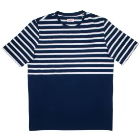 Arpenteur - Rachel Knit Striped T-shirt - Navy / White