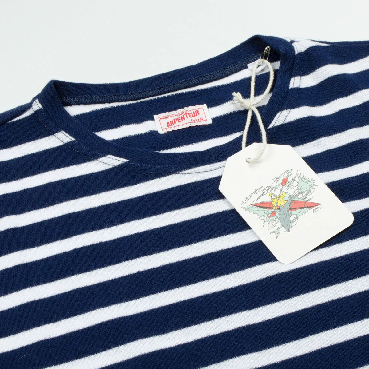 Arpenteur - Rachel Knit Striped T-shirt - Navy / White