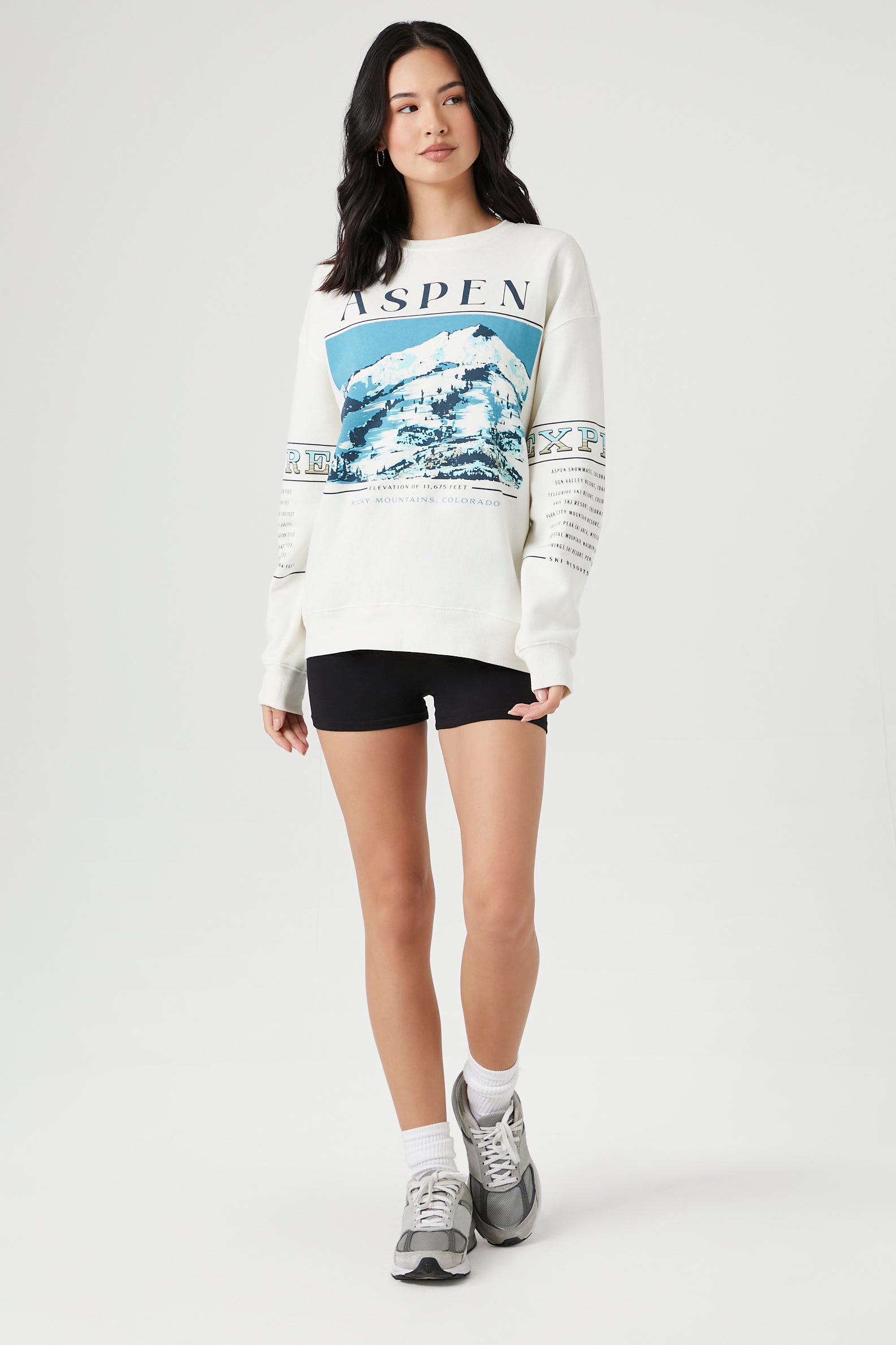 Aspen Graphic Fleece Sweatshirt