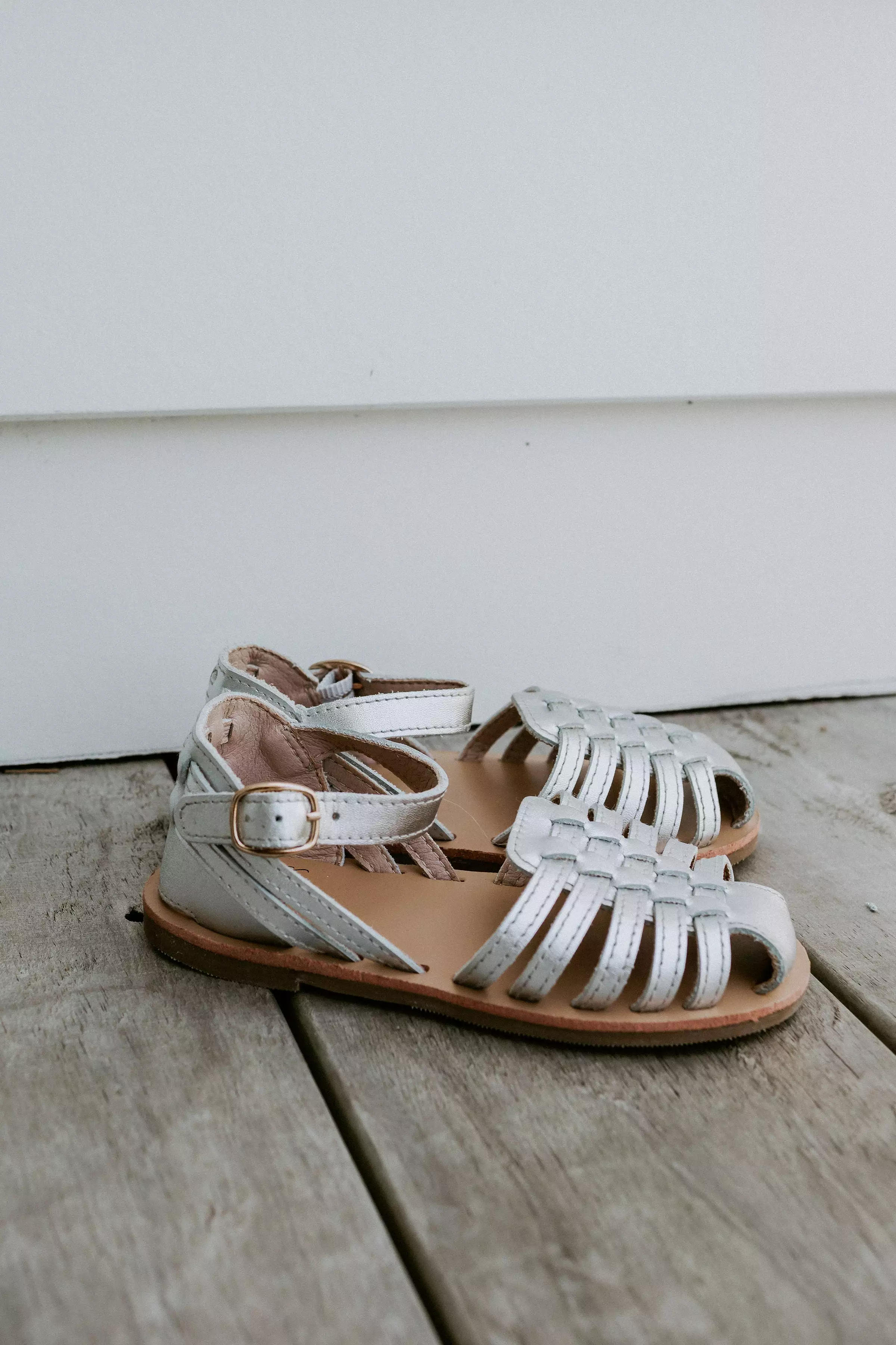 Baby, Toddler & Girls Summer Sandals - Harper in Silver