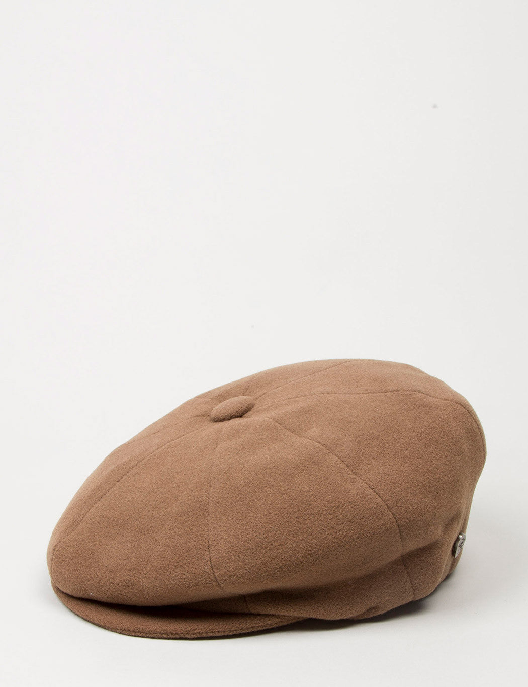 Bailey Galvin Wool Newsboy Cap - Camel