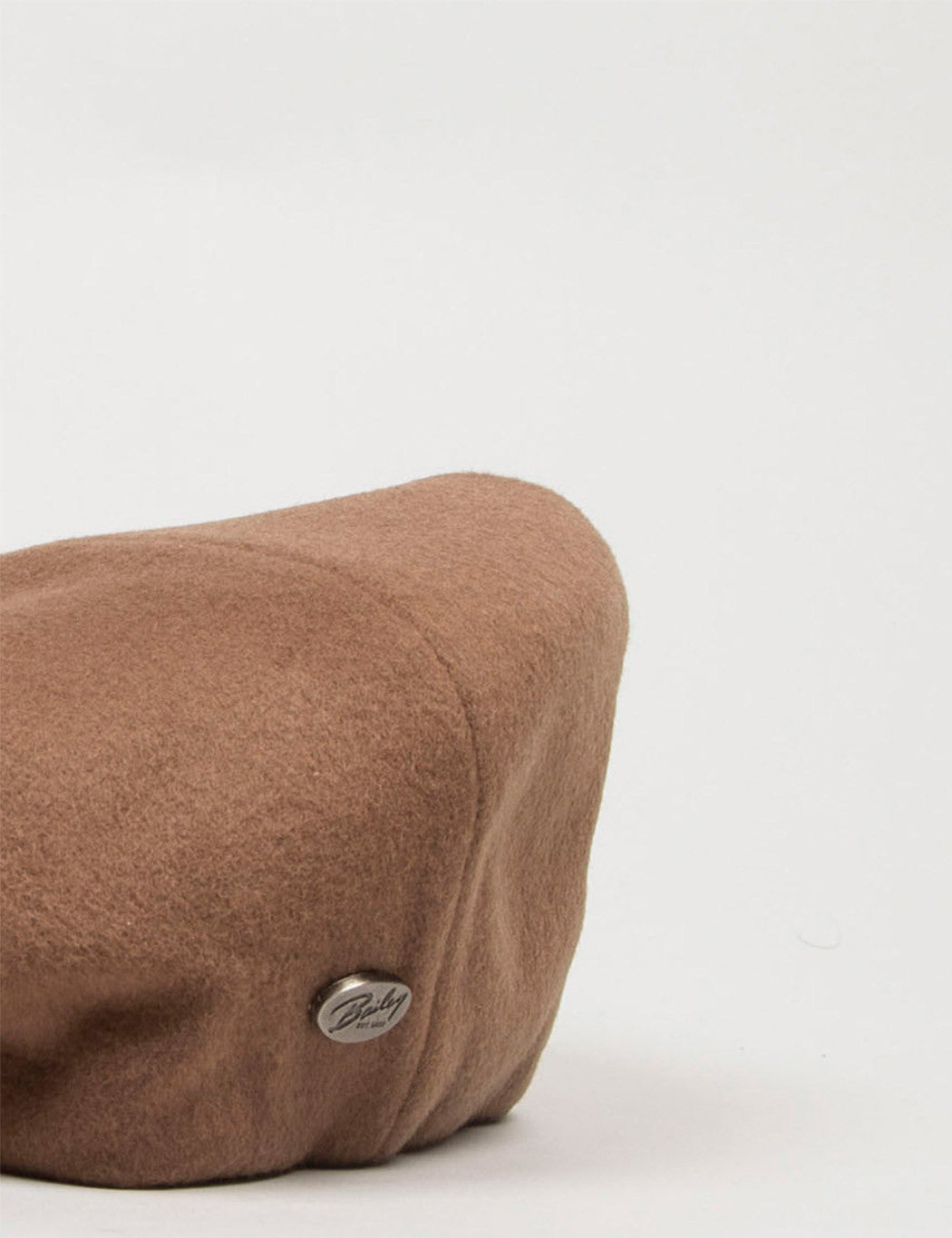 Bailey Galvin Wool Newsboy Cap - Camel