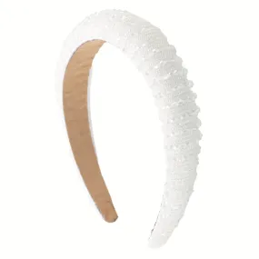 Brianna Glamband in White