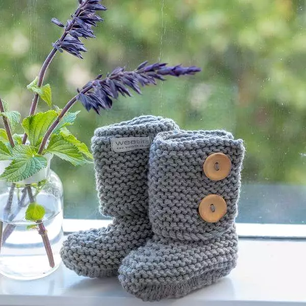 Chunky Knit Boots