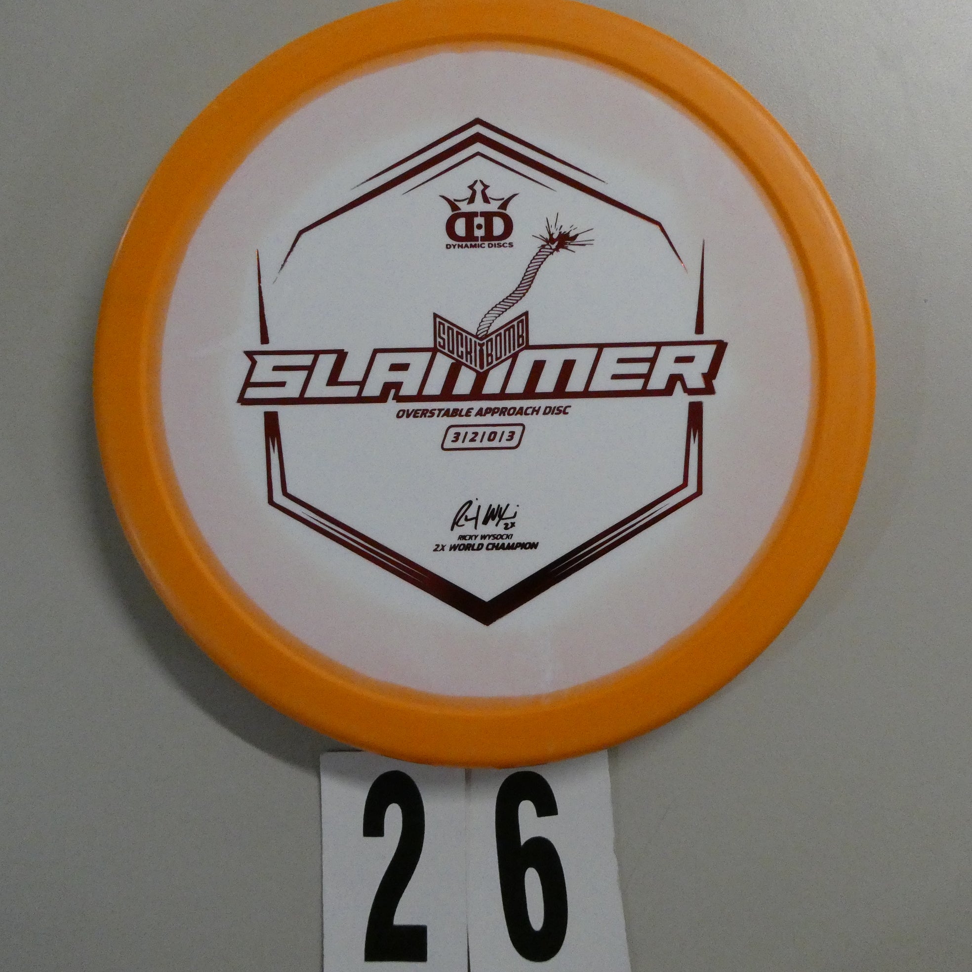 CLASSIC SUPREME ORBIT SOCKIBOMB SLAMMER IGNITE STAMP V1