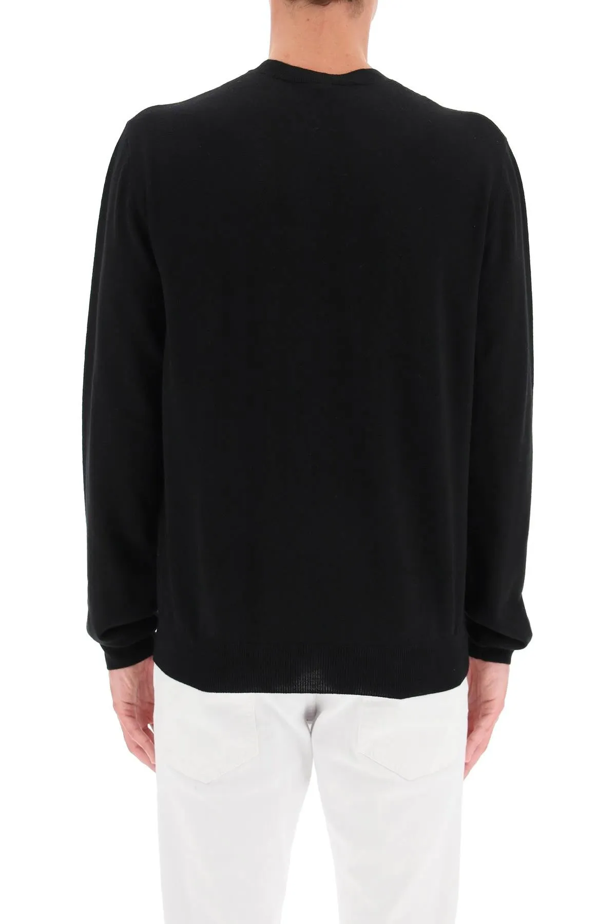 Dsquared2 Slogan Intarsia Knitted Jumper