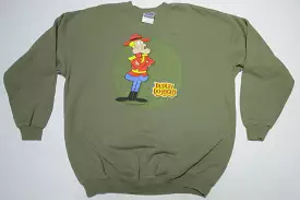 Dudley Do Right Vintage 90's Rocky Bullwinkle Friends Crewneck Promo Sweatshirt