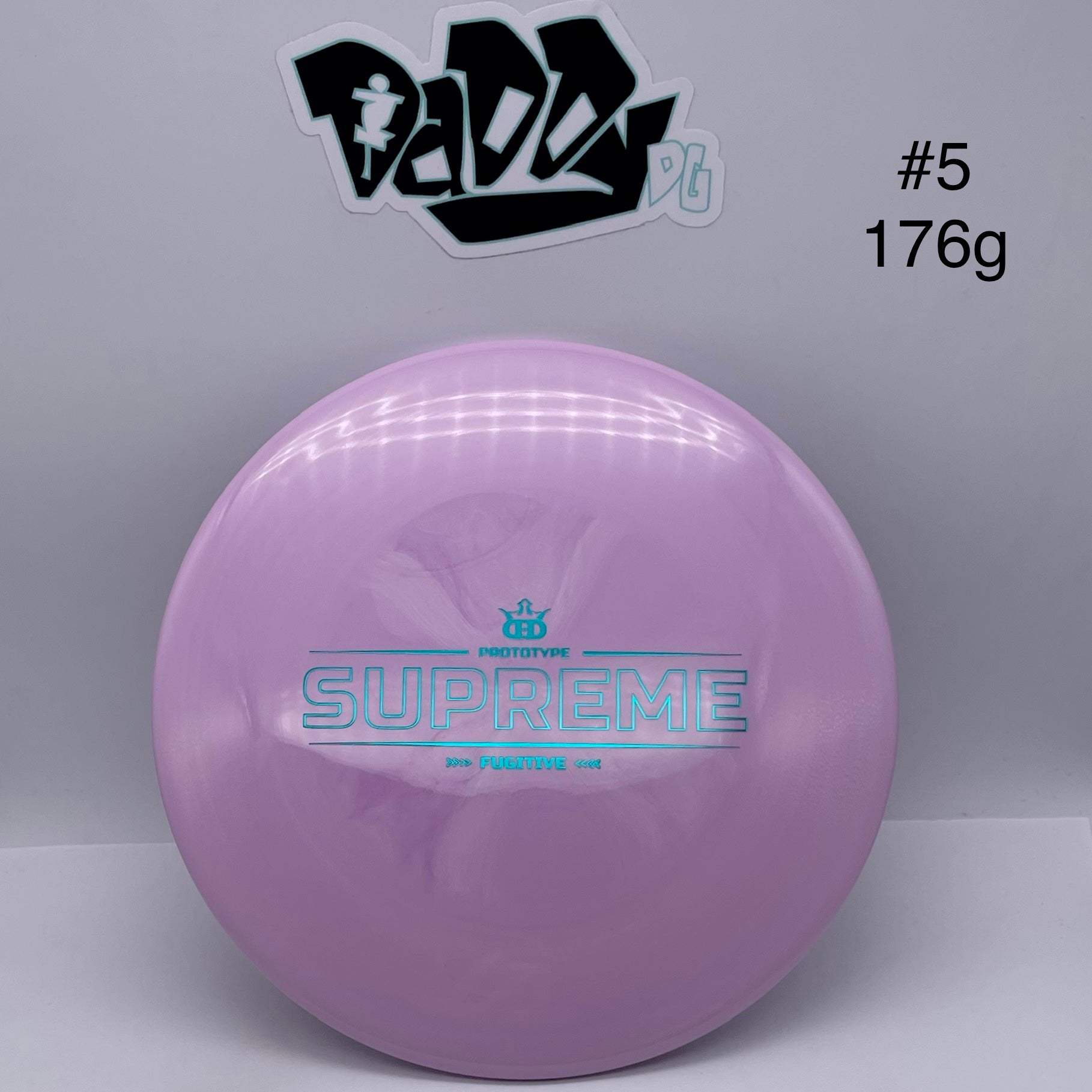 Dynamic Discs Supreme Fugitive Prototype Stamped Midrange