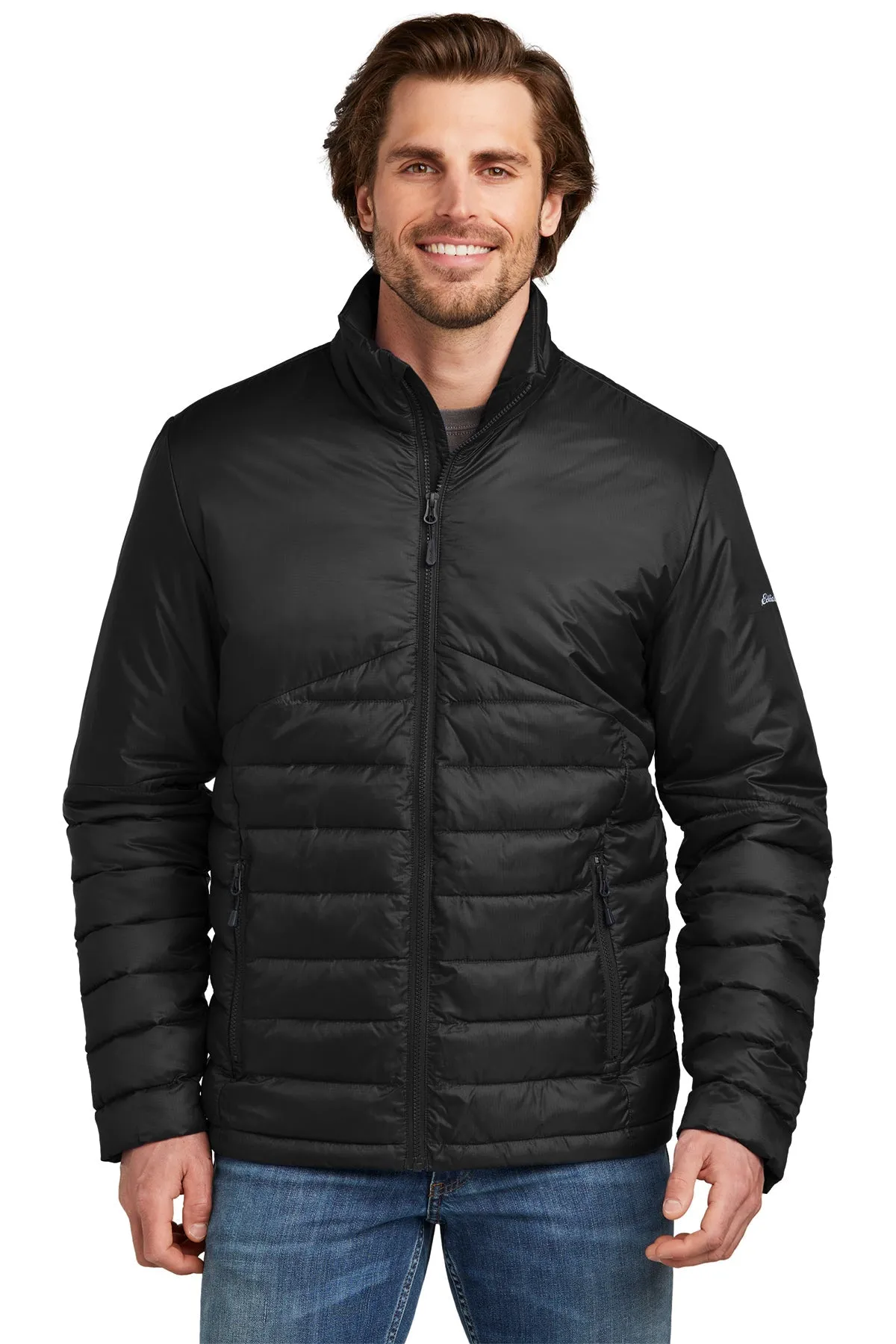 Eddie Bauer Custom Quilted Jackets, Deep Black