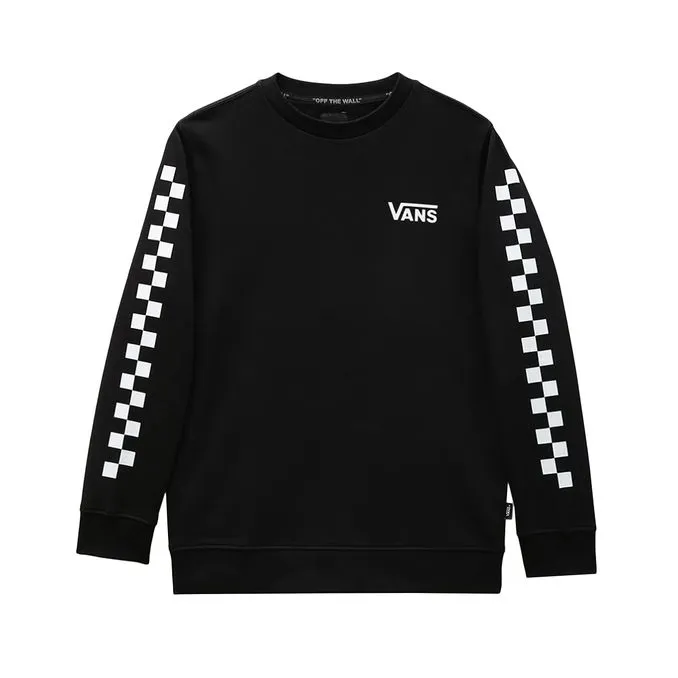 EXPOSITION CHECK CREWNECK SWEATSHIRT Kid Black