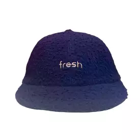 FRESH Casentino Wool Cricket Cap Navy Blue