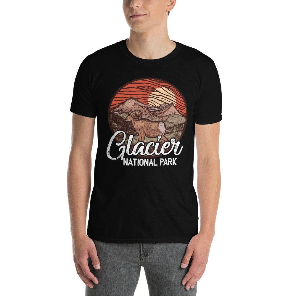 glacier national park Montana's Rocky Mountains t-shirt