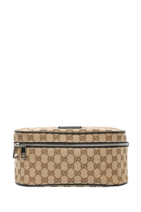 Gucci Brown GG Supreme Canvas Waist Bag