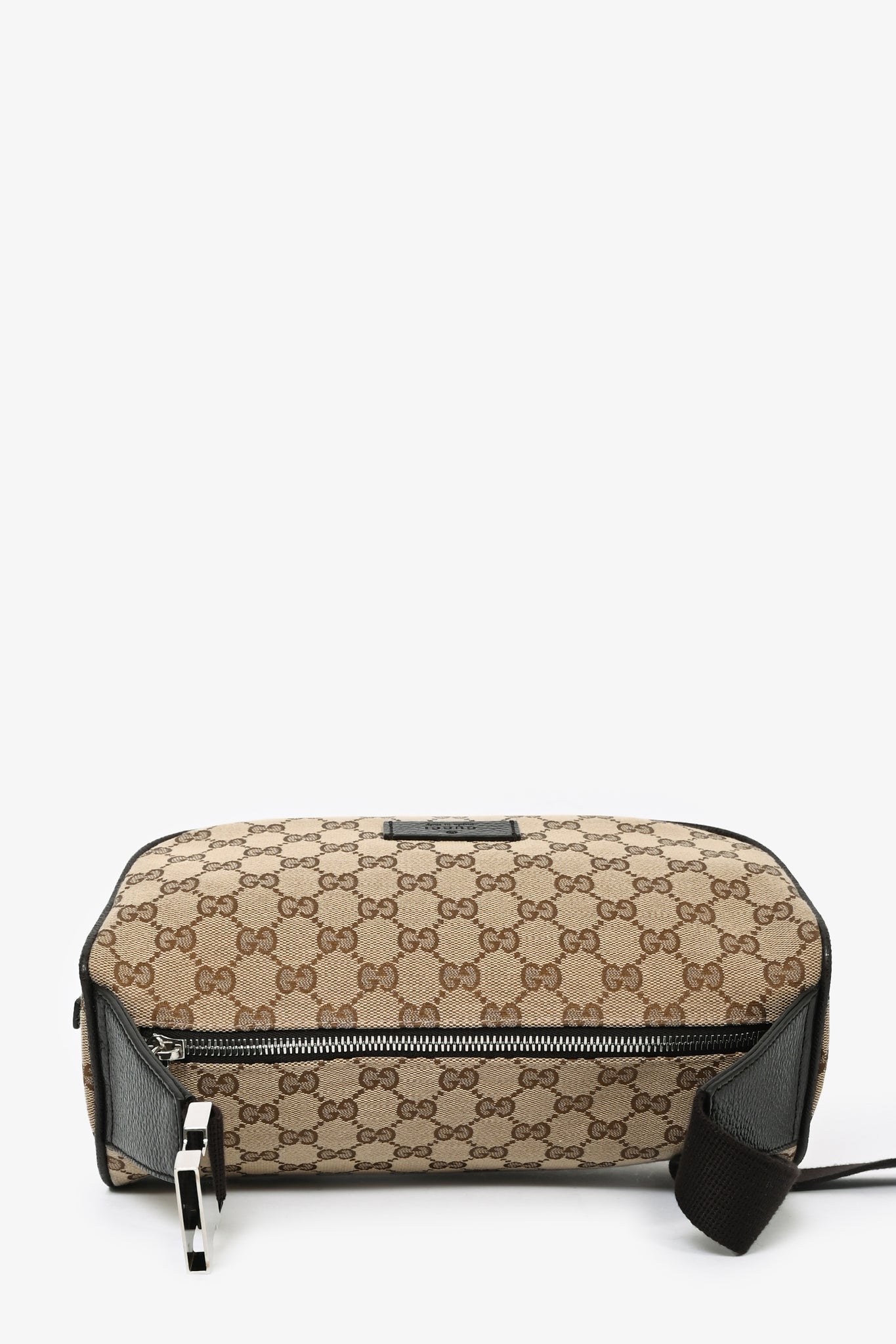 Gucci Brown GG Supreme Canvas Waist Bag