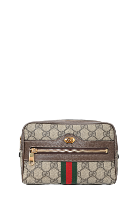 Gucci GG Supreme Monogram Web Ophidia Belt Bag