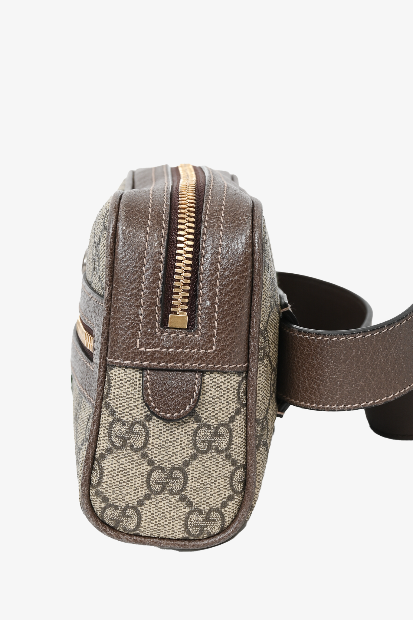 Gucci GG Supreme Monogram Web Ophidia Belt Bag