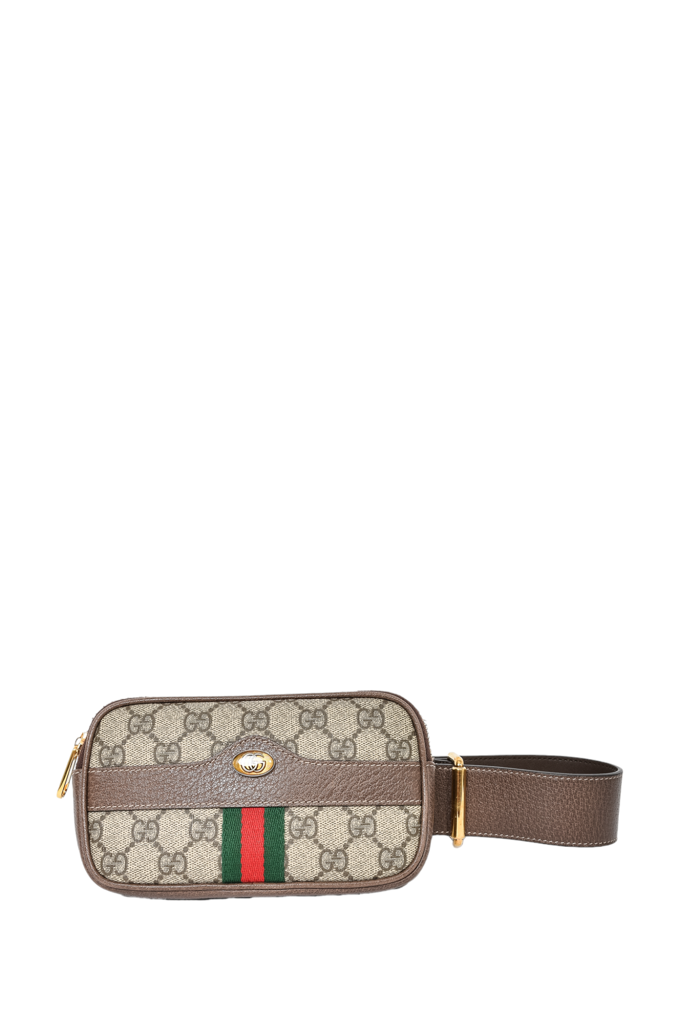 Gucci GG Supreme Monogram Web Ophidia Belt Bag