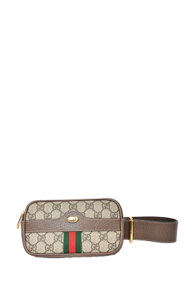 Gucci GG Supreme Monogram Web Ophidia Belt Bag