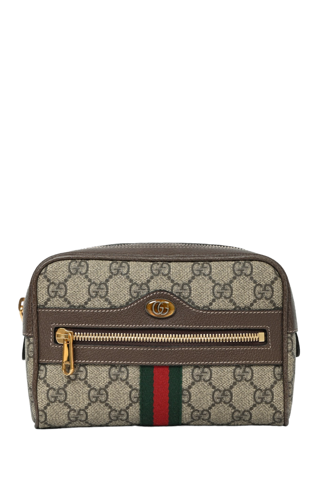 Gucci 'GG' Supreme Web Detail 'Ophidia' Belt Bag