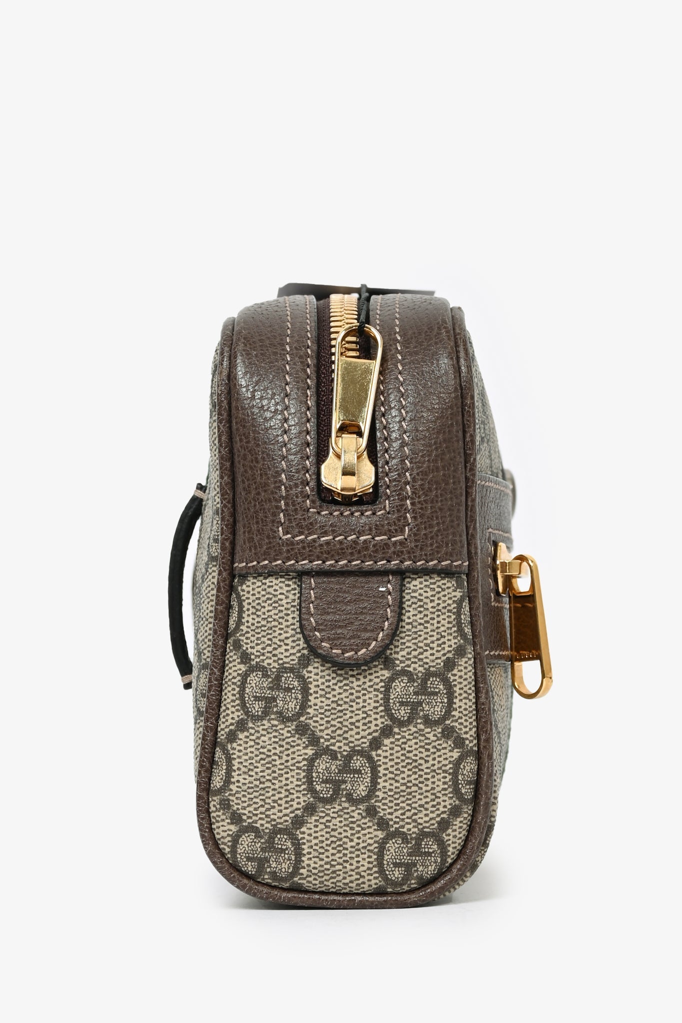 Gucci 'GG' Supreme Web Detail 'Ophidia' Belt Bag