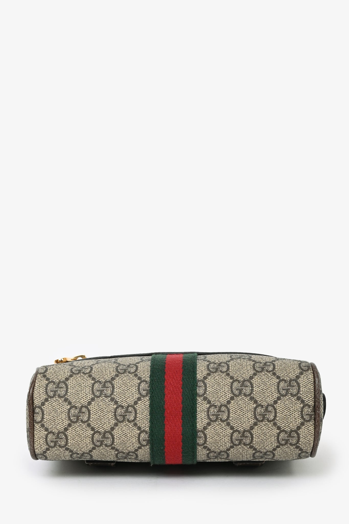 Gucci 'GG' Supreme Web Detail 'Ophidia' Belt Bag