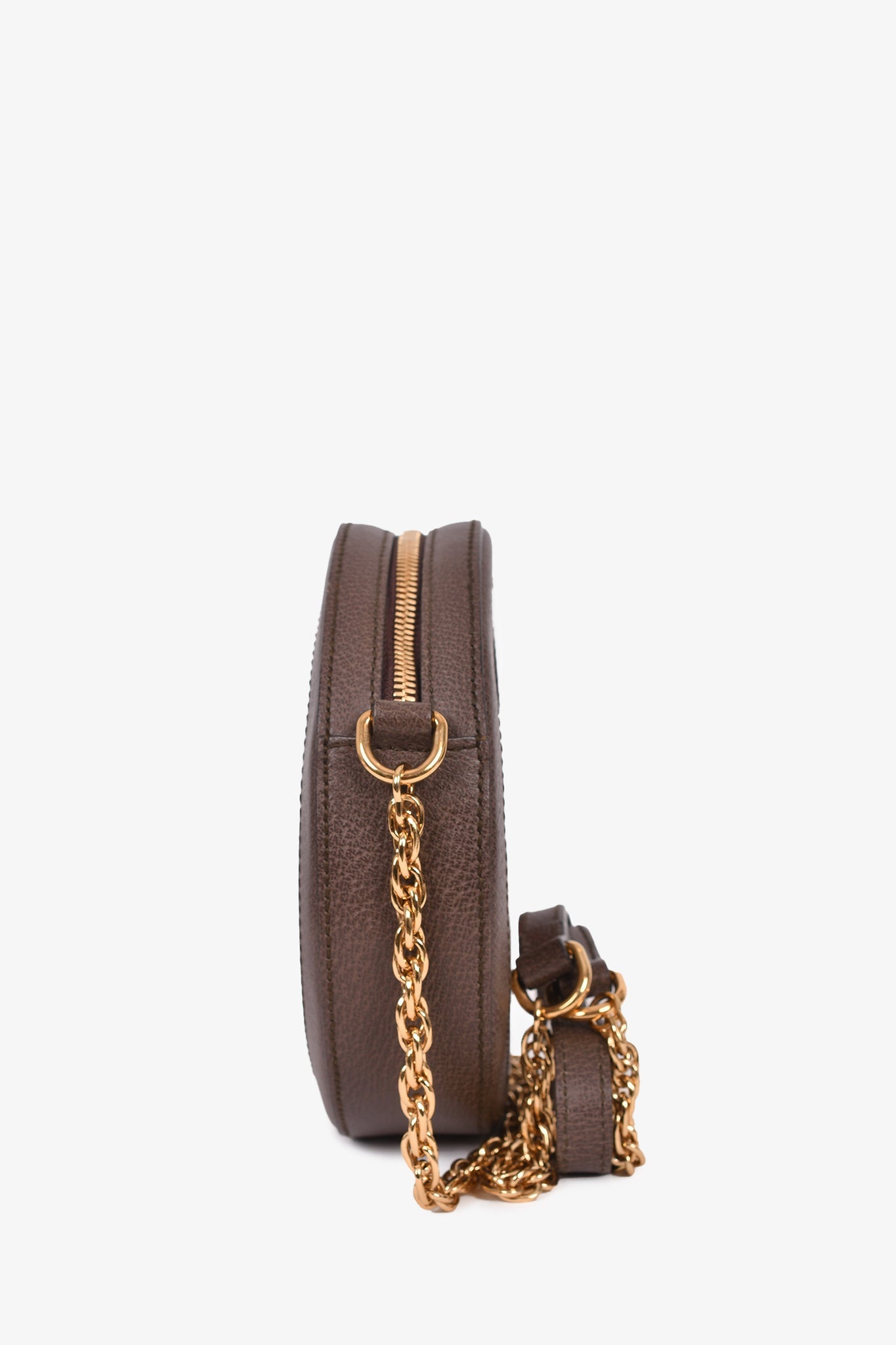 Gucci Supreme Canvas Ophidia GG Mini Round Crossbody