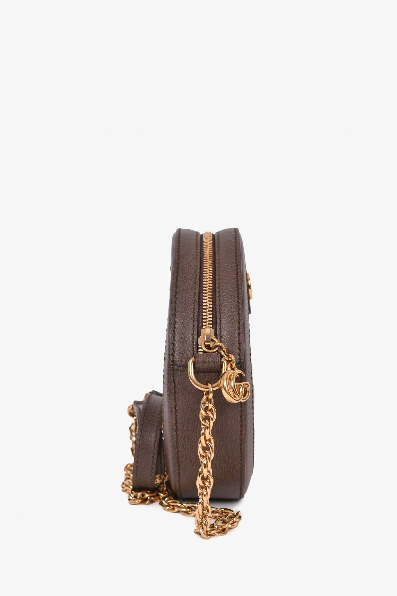 Gucci Supreme Canvas Ophidia GG Mini Round Crossbody