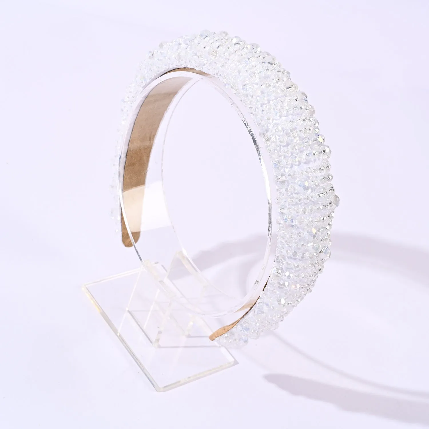 Hazel Glamband in White