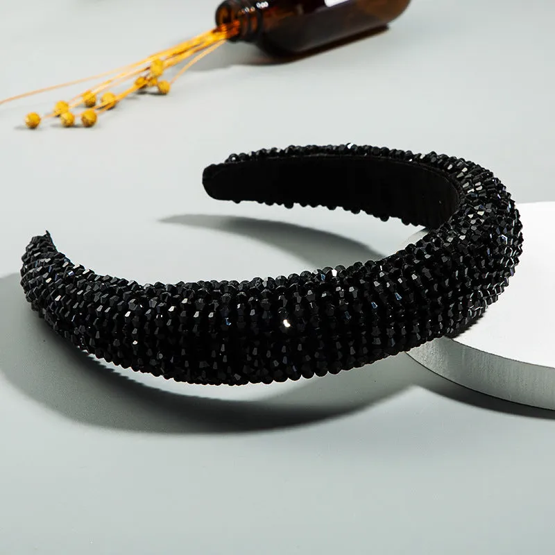 Iris Glamband in Black