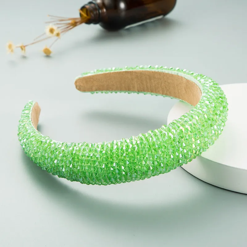 Iris Glamband in Green