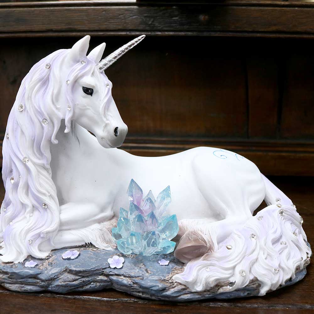 Jeweled Tranquility Unicorn Figurine