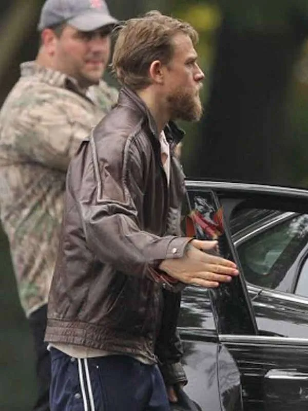 Jungleland Charlie Hunnam Leather Jacket - New American Jackets