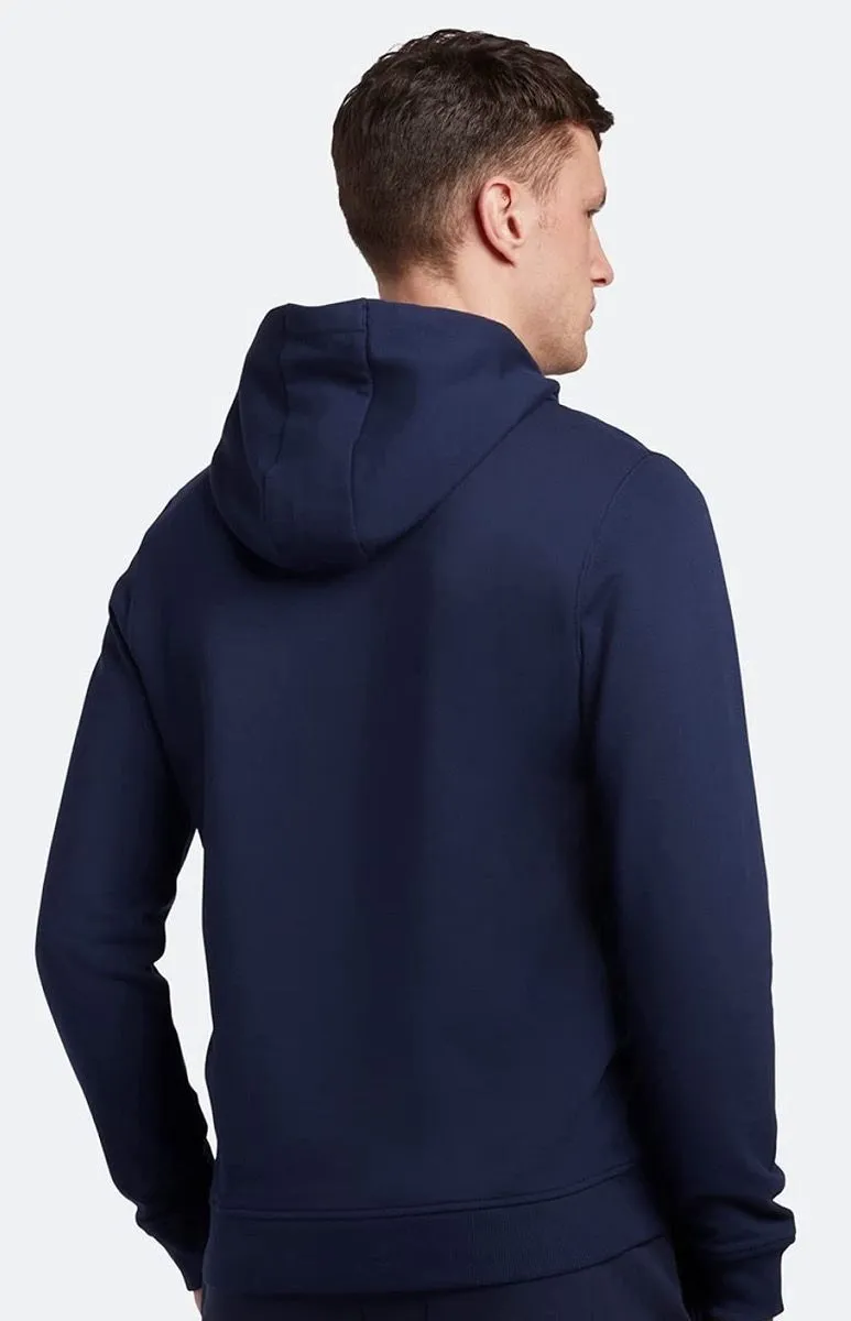 Lyle & Scott Core Plain Hooded Sweatshirts Navy