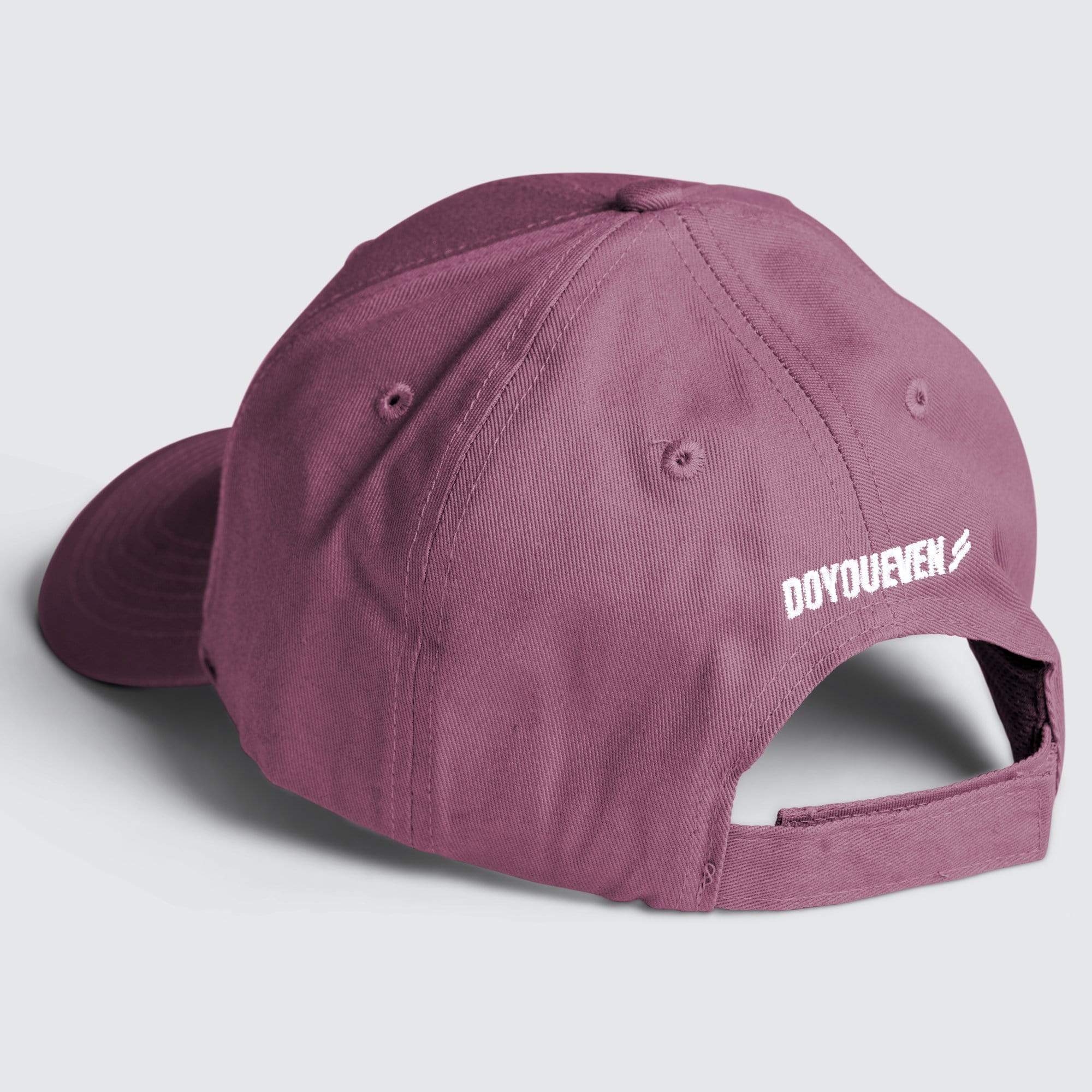 Marked Baseball Cap - Deep Burgundy