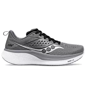 Men's Saucony Ride 17, Cinder/Black, 9.5 D Medium