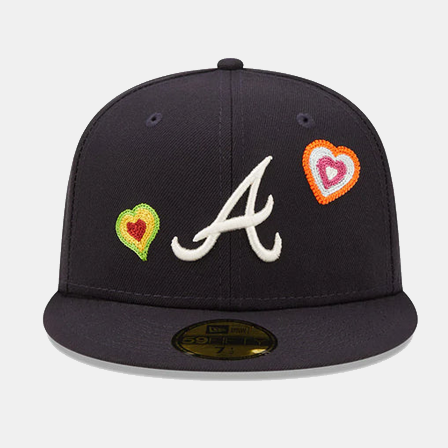 New Era 59Fifty MLB Chainstitch Heart Atlanta Braves