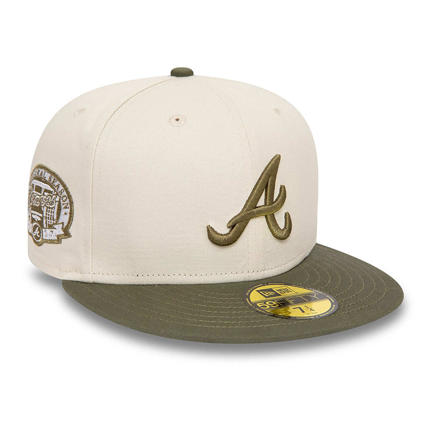 NEW ERA Atlanta Braves Crown Stone 59FIFTY Fitted Cap