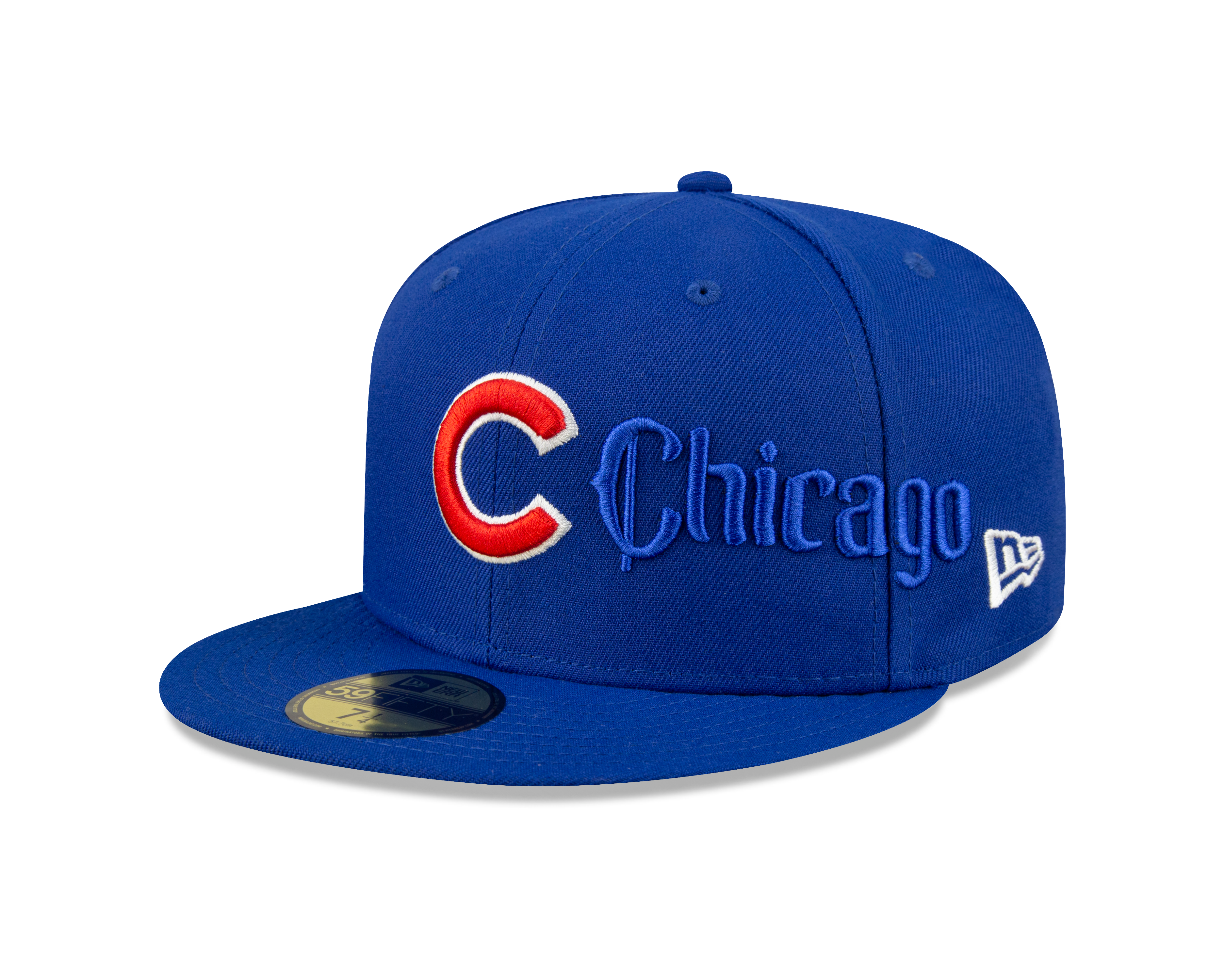 NEW ERA Chicago Cubs Script Blue 59FIFTY Fitted Cap