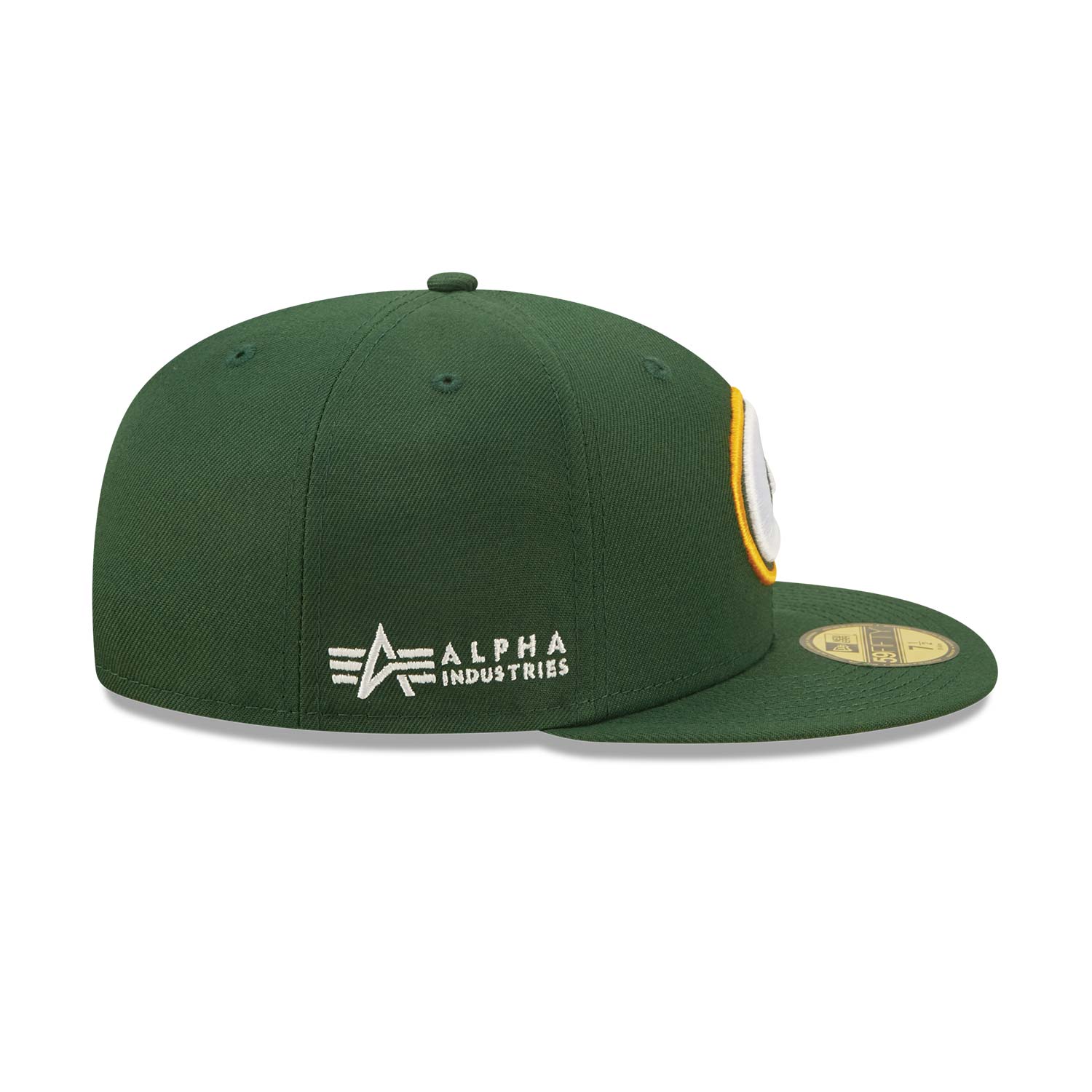 NEW ERA Green Bay Packers x Alpha Industries Green 59FIFTY Fitted Cap