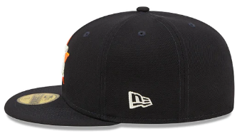 NEW ERA Houston Astros Citrus Pop Navy 59FIFTY Fitted Cap