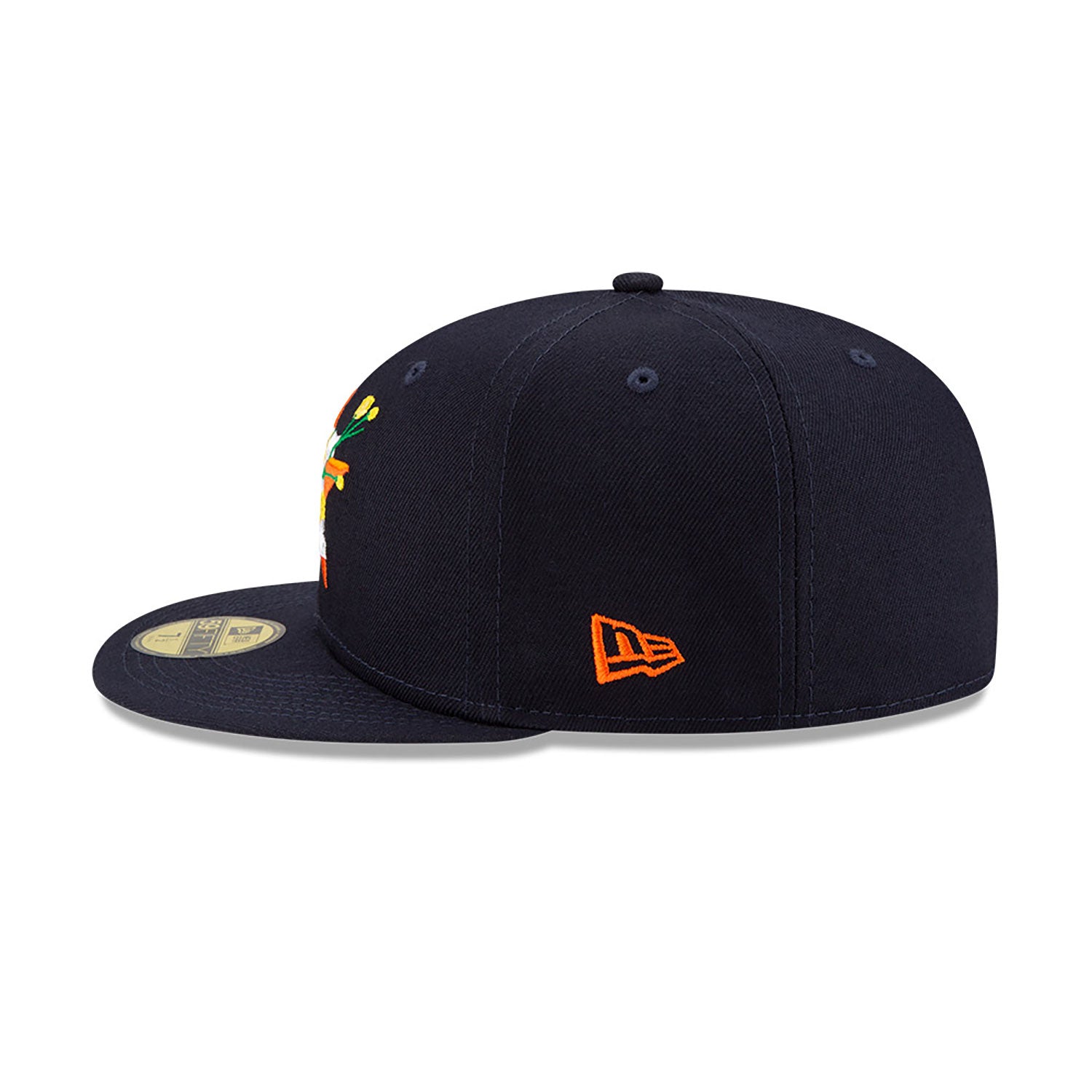 NEW ERA Houston Astros Side Patch Bloom Navy 59FIFTY Fitted Cap