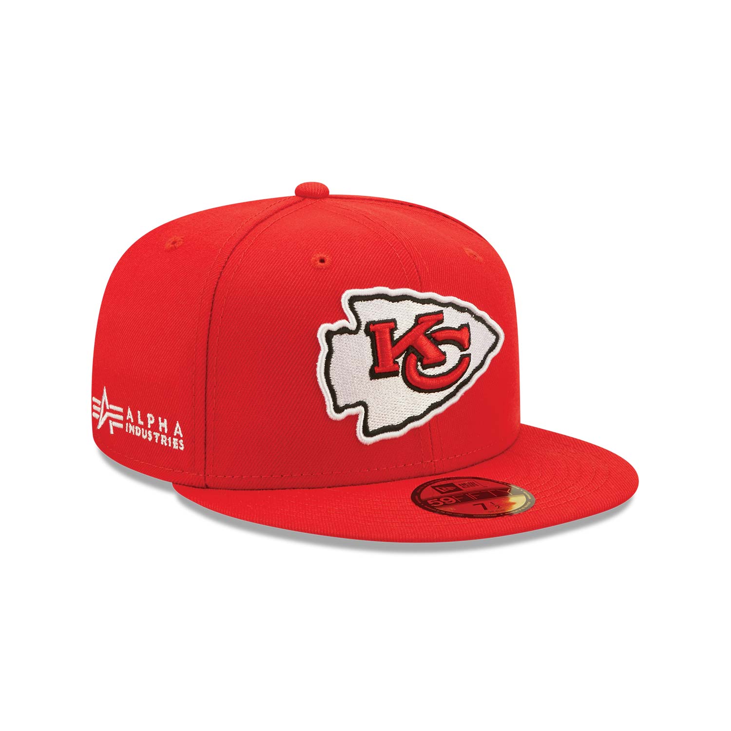 NEW ERA Kansas City Chiefs x Alpha Industries Red 59FIFTY Fitted Cap