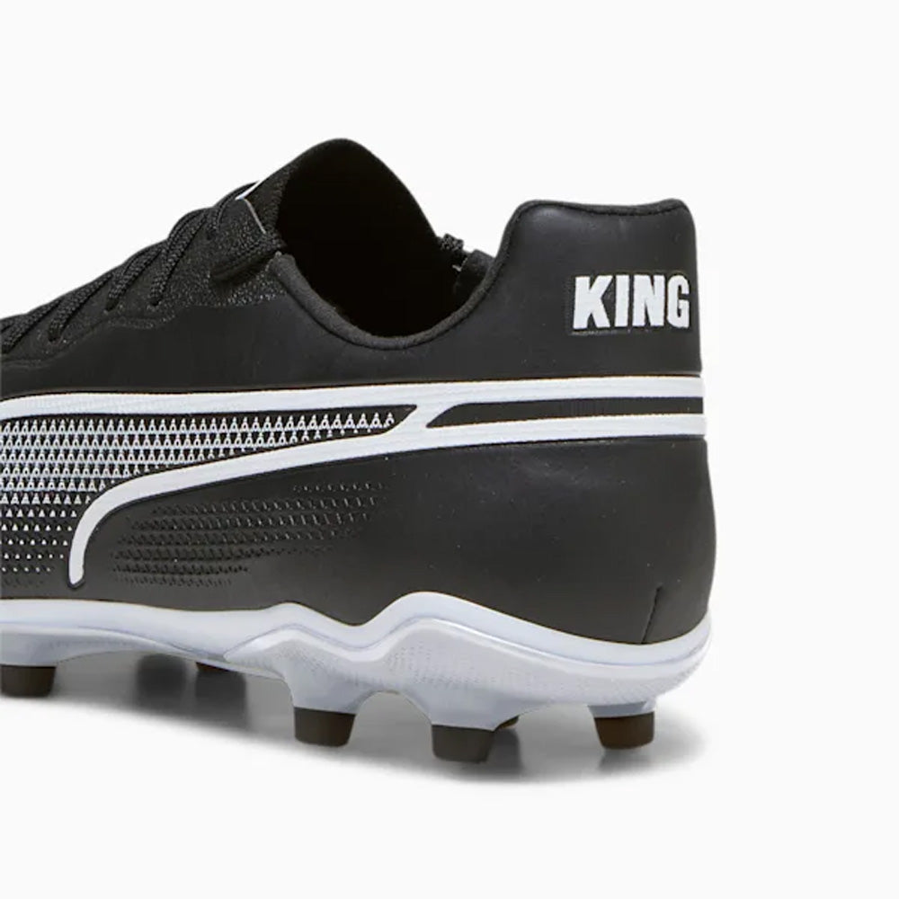 Puma King Pro FG/AG Football Boots (Black/White)