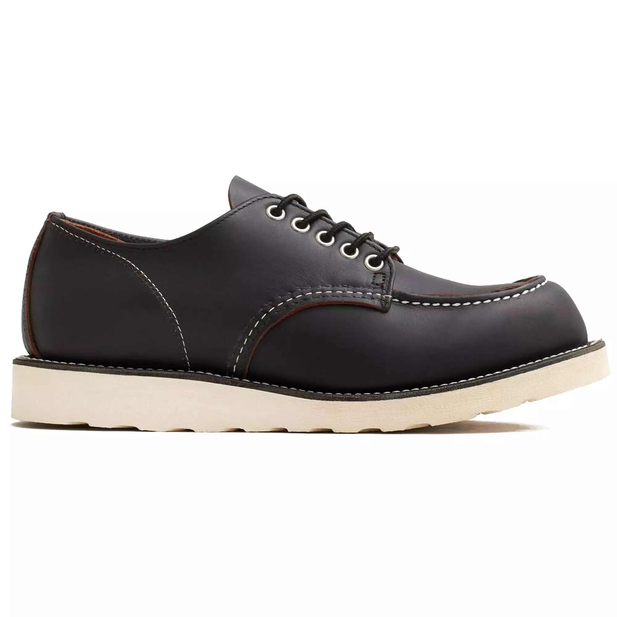 Red Wing 8090 Shop Moc Oxford Shoes – Black Prairie