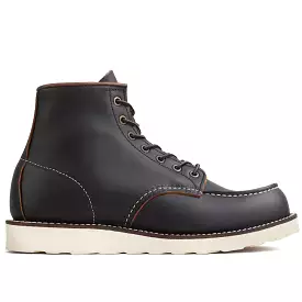 Red Wing 8849  6 Moc Toe Leather Boot - Black Prairie