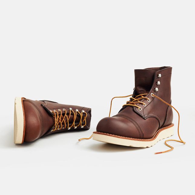 Red Wing Heritage Iron Ranger Traction Tred 8088 - Amber Harness