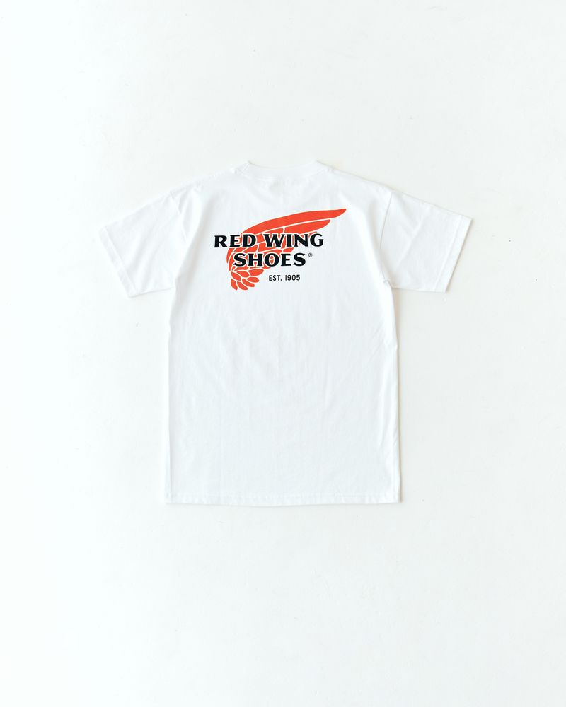 Red Wing T-Shirt White 97610