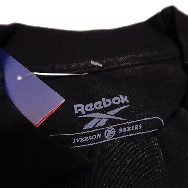 Reebok  |Crew Neck Street Style Cotton Short Sleeves Logo