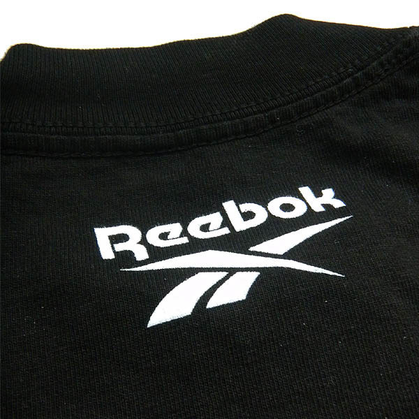 Reebok  |Crew Neck Street Style Cotton Short Sleeves Logo